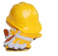 Hard hat and Gloves