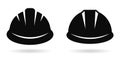 Hard hat vector icon Royalty Free Stock Photo