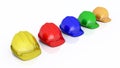 Hard hats Royalty Free Stock Photo