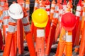 Hard Hats on Road highway construction