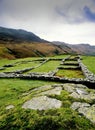 Hard knott roman fort Royalty Free Stock Photo