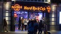 Hard Rock Cafe at London West End - LONDON, ENGLAND - DECEMBER 10, 2019 Royalty Free Stock Photo