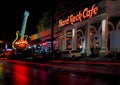 Hard Rock Cafe music club. Royalty Free Stock Photo