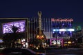 Hard Rock Cafe, night view, Las Vegas, Nevada Royalty Free Stock Photo