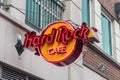 Hard Rock Cafe sign Royalty Free Stock Photo