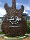 Hard rock hotel guitar icon
