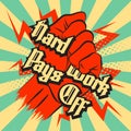 Hard work pays off Royalty Free Stock Photo