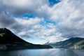 Hardanger Bridge Royalty Free Stock Photo