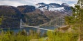 Hardanger Bridge Royalty Free Stock Photo