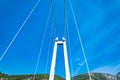 Hardanger Bridge. Hardangerbrua connecting two sides of Hardangerfjorden