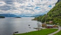 Hardanger fjord, Norway. Royalty Free Stock Photo