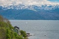 Hardanger fjord, Norway. Royalty Free Stock Photo
