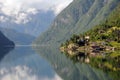 Hardangerfjord, Ulvik Royalty Free Stock Photo