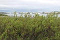 The Hardangervidda Plateau in Hallingskarvet National Park, Norway, Europe, with lake Ustevatn. Royalty Free Stock Photo