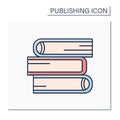 Hardback color icon