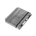 Hardcover Notebook with Pen