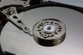 Harddisk drive computer Royalty Free Stock Photo
