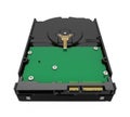 Harddisk Drive Isolated Royalty Free Stock Photo