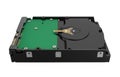 Harddisk Drive Isolated Royalty Free Stock Photo