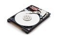 Harddisk drive with top cover open Royalty Free Stock Photo