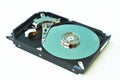 Harddisk pc.with Clipping Path. Royalty Free Stock Photo