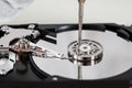 Harddisk With Screwdriver Royalty Free Stock Photo