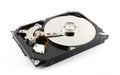 Harddrive no write background Royalty Free Stock Photo