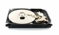 Harddrive no write background Royalty Free Stock Photo