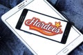 Hardees logo Royalty Free Stock Photo