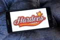 Hardees logo Royalty Free Stock Photo