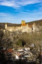 Hardegg castle in north Austria Royalty Free Stock Photo
