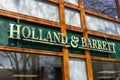 . Holland Barrett sign logo