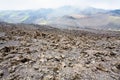 Hardened lava field on Mount Etna in Sicily Royalty Free Stock Photo