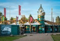 Entrance to Dolfinarium Harderwijk, a famous marine mammal park