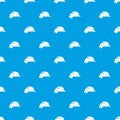 Hardhat pattern seamless blue