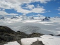 Harding Icefield Kenai Alaska Royalty Free Stock Photo