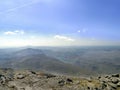 Hardknott area down there Royalty Free Stock Photo