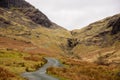 Hardknott pass road Royalty Free Stock Photo