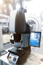 Hardness measurement systems for metal . Quality control in industry Royalty Free Stock Photo
