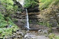 Hardraw Force Waterfall, North Yorkshire, England, UK Royalty Free Stock Photo