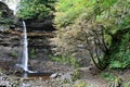 Hardraw Force Waterfall, North Yorkshire, England, UK Royalty Free Stock Photo