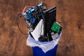 Hardware Equipment In Dustbin