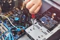 Hardware installation and upgrades of personal computer