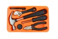 Hardware tool set hammer screwdriver wrench