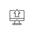 Hardware Upgrade line icon