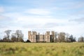 Hardwick Hall, Derbyshire Bess of Hardwick near Chesterfield. Renaissance architecture mansion house estate Royalty Free Stock Photo