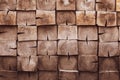 Hardwood background. Pattern with dirty square planks. Brown wooden texture. Pine wood - material, empty space. Oak, grain timber Royalty Free Stock Photo