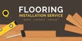 Hardwood flooring professional installation service
