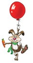 hare balloon flies tricky funny