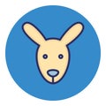 Hare Isolated Vector Icon which can be easily modified or edited as you want